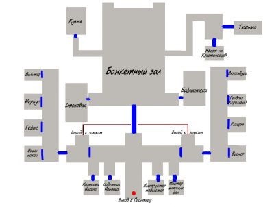 Карта замка
